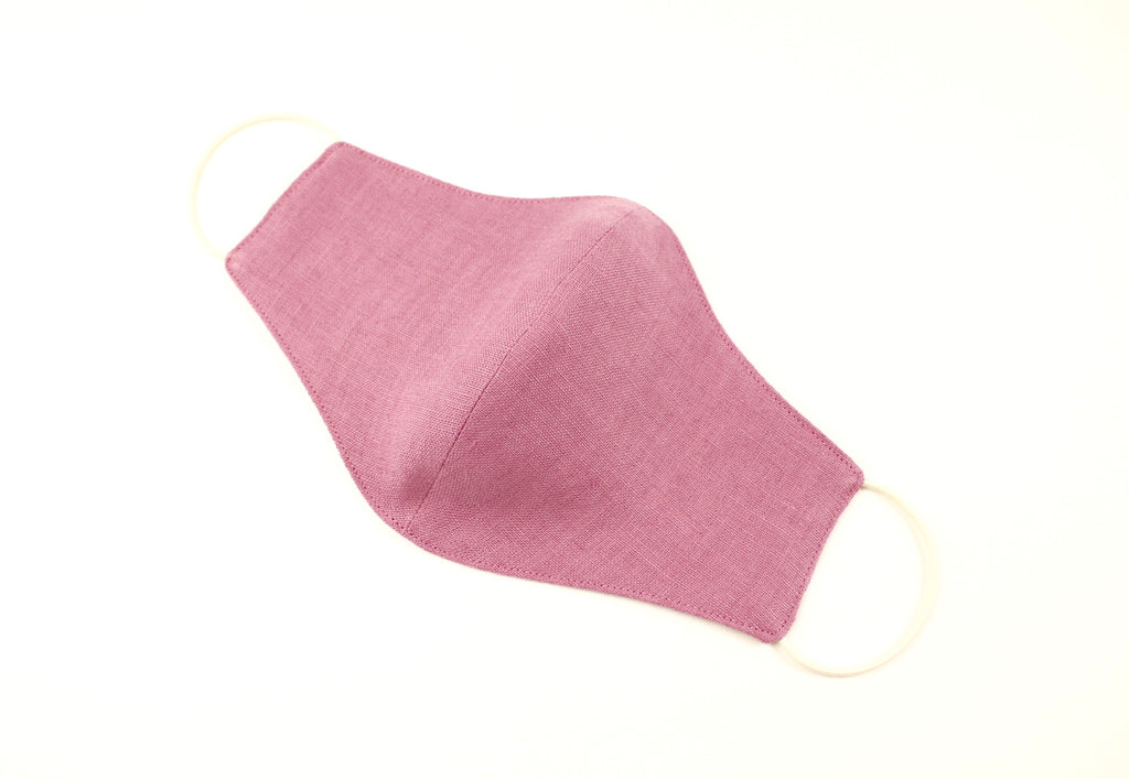 Pure Linen Mask Orchid Pink