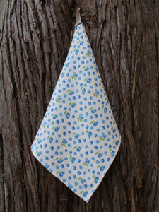 Linen Tea Towel Blueberries