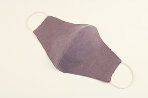 Pure Linen Mask Muted Lilac