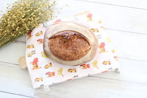 Linen Bread Bag Woodland Fairytale Mushroom Collection